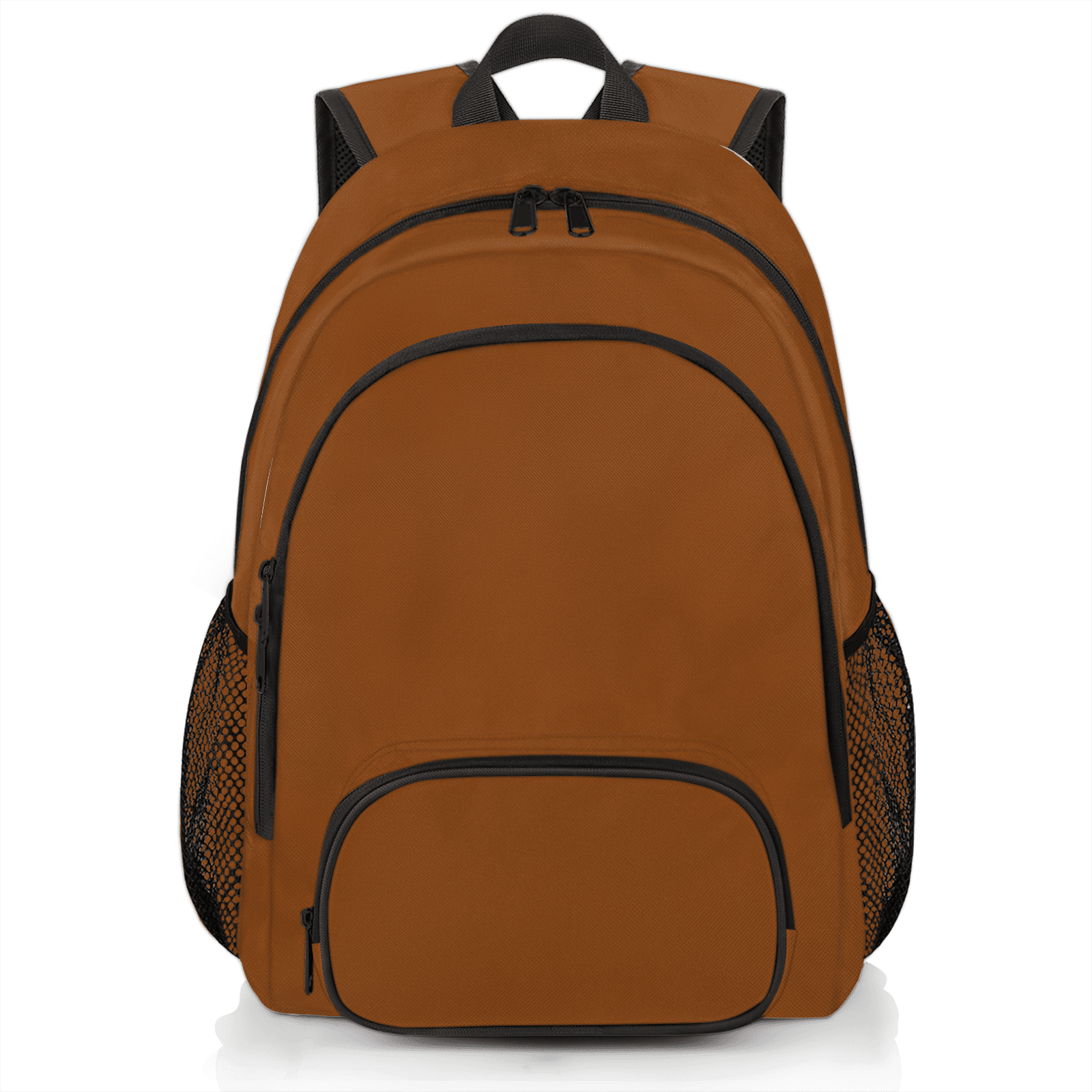 Herdesigns Brown Travel Laptop Backpack, Waterproof Computer Bag for Women  Men Adult, 18.3 Inch Large Work Nurse Teacher Bags Casual Daypack