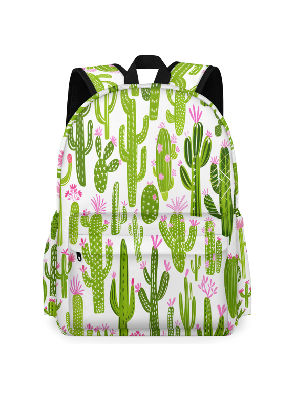 Cactus Backpack for Men Women Large Capacity Laptop Backpack Casual Daypack for Work Travel