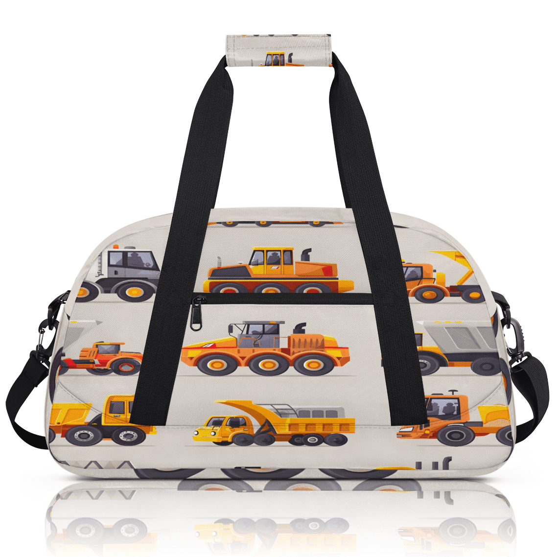 Herdesigns Car Sports Duffle Bag for Women & Men, Truck Gym Bag Dance Bag Overnight Bag Carry On Weekender Travel Bag