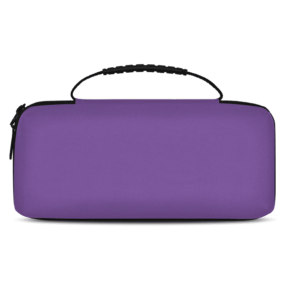 Herdesigns Carry Case Compatible for Nintendo Switch 2, Protective Travel Switch Carrying Case with 20 Game Card Slots for Switch Console & Accessories,Dark Purple