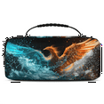 thumbnail image 1 of Herdesigns Carry Case Compatible for Nintendo Switch 2, Protective Travel Switch Carrying Case with 20 Game Card Slots for Switch Console & Accessories,Fire Phoenix, 1 of 8