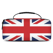 Herdesigns Carry Case Compatible for Nintendo Switch 2, Protective Travel Switch Carrying Case with 20 Game Card Slots for Switch Console & Accessories,Union Jack