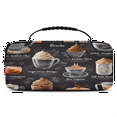 thumbnail image 1 of Herdesigns Coffee Cup Theme Carrying Case for Nintendo Switch OLED Model 2021 & Switch 2017 with 20 Game Card Slots, Portable Travel Carry Case for Accessories and Console, 1 of 8