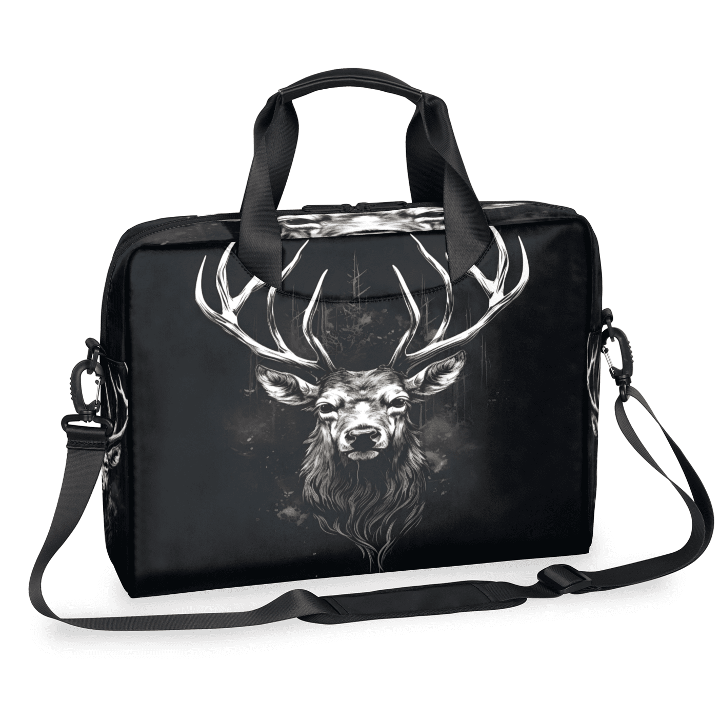 Herdesigns Cool Laptop Bag for Women Men, Computer Case Briefcase Messenger Bags, 15-15.6 inch Laptop Sleeve Shoulder Bag
