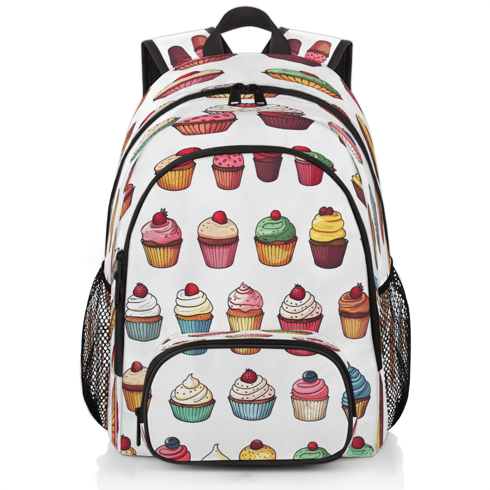 cupcake bookbag designer Cupcake Backpack – Dabbawalla Bags main image 2