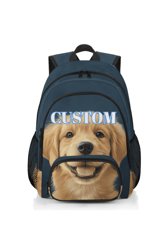 Custom Backpack Personalized Laptop Backpack for Women Men with Name Photo Customized Travel Computer Casual Bag