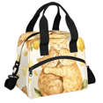 thumbnail image 1 of Herdesigns Cute Cats Lunch Bag for Men Women Adults Fruit Lemons Insulated Lunch Box Leakproof Cooler Tote Bag Organizer with Adjustable Shoulder Strap, 1 of 7