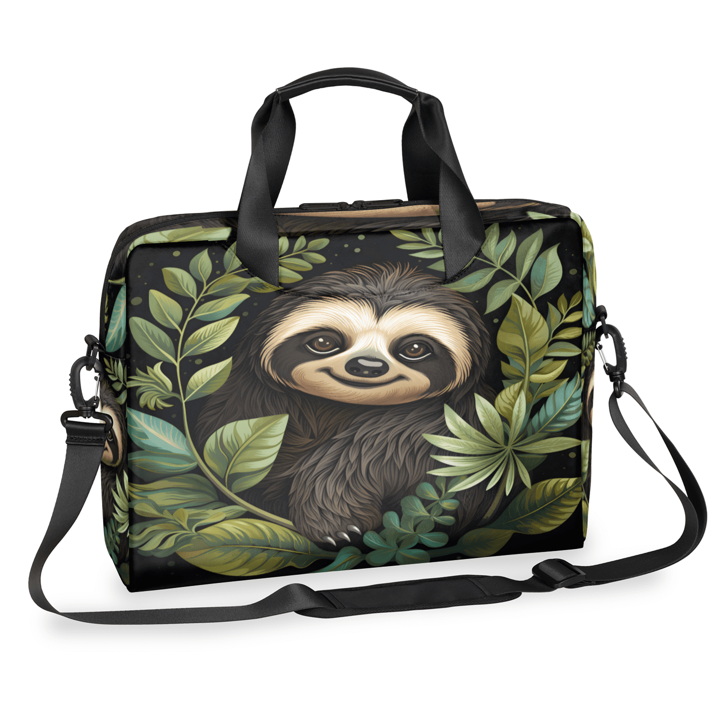 Herdesigns Cute Laptop Bag for Women Men, Computer Case Briefcase Messenger Bags, 15-15.6 inch Laptop Sleeve Shoulder Bag