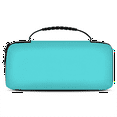 thumbnail image 1 of Herdesigns Cyan Carry Case Compatible for Nintendo Switch OLED Model 2021/Switch 2017, Protective Travel Switch Carrying Case with 20 Game Card Slots for Switch Console & Accessories, 1 of 8