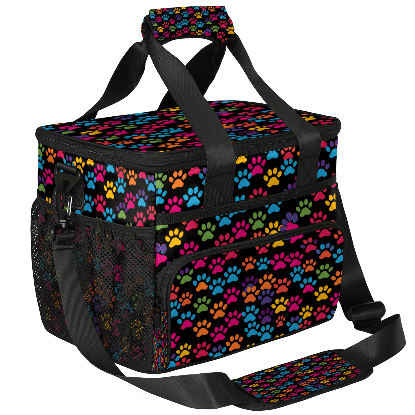 Herdesigns Dog Paw Pint Colorful Large Lunch Box for Adults Women Men ...