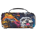 thumbnail image 1 of Herdesigns Dogs Colorful Carrying Case for Nintendo Switch OLED Model 2021 & Switch 2017 with 20 Game Card Slots, Portable Travel Carry Case for Accessories and Console, 1 of 8