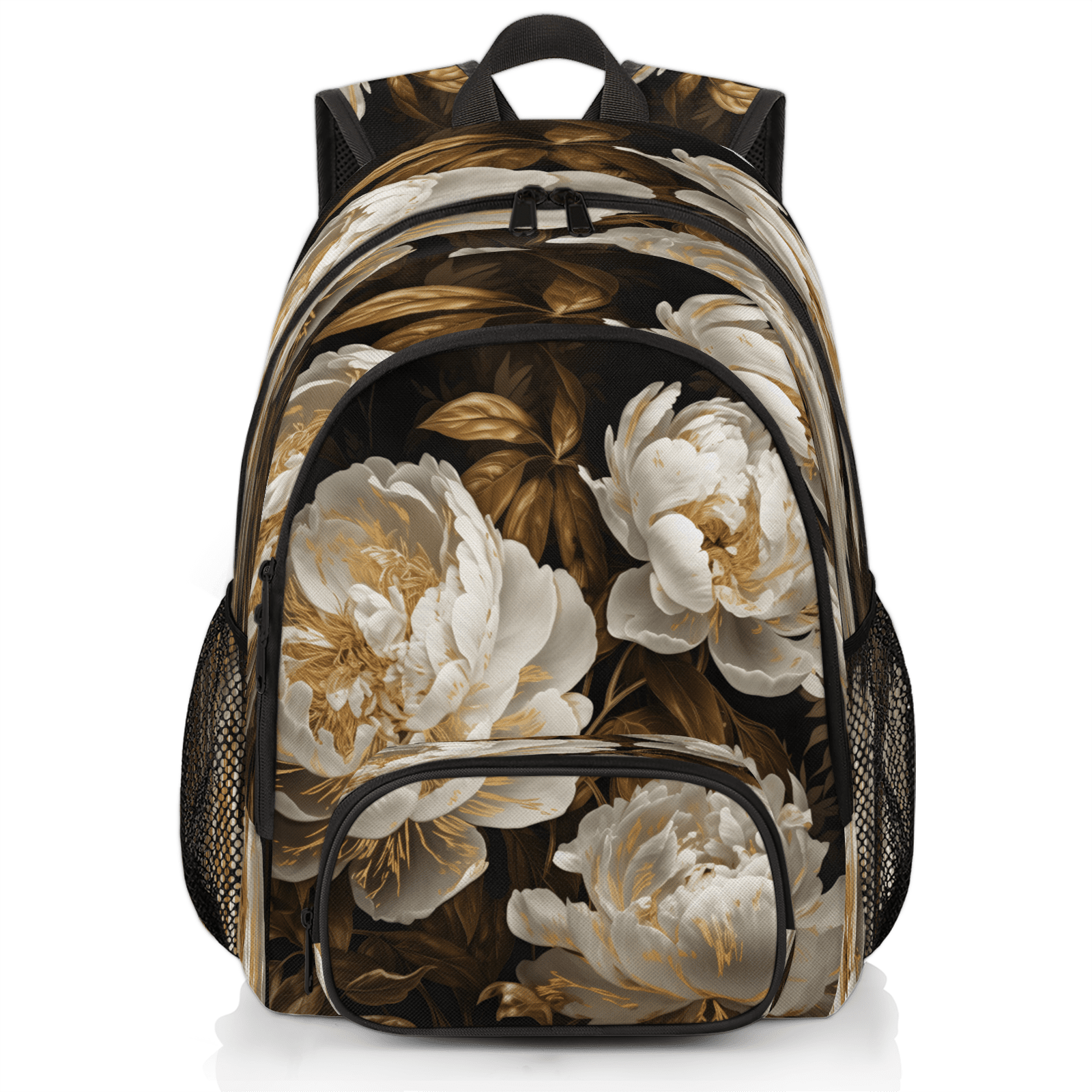 Elegant Floral Women\'s Backpack Fashion Quilted Backpack for Women Lightweight Travel  main image 2