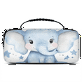 thumbnail image 1 of Herdesigns Elephant Carry Case Compatible with Nintendo Switch 2, Protective Travel Switch Carrying Case with 20 Game Card Slots for Switch Console & Accessories,Blue Elephant, 1 of 8