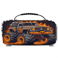thumbnail image 1 of Herdesigns Fiery Monster Car Carrying Case for Nintendo Switch 2 with 20 Game Card Slots, Portable Travel Carry Case for Accessories and Console, 1 of 8