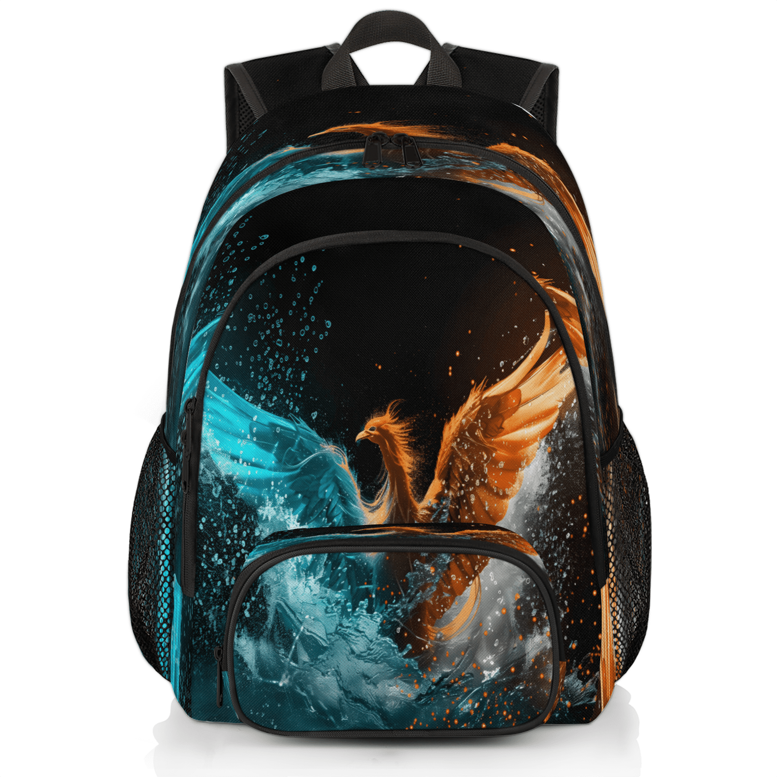 Herdesigns Fire Phoenix Laptop Backpack for Women Men, Work Computer ...