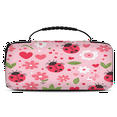 thumbnail image 1 of Herdesigns Floral Ladybugs Carrying Case for Nintendo Switch 2 with 20 Game Card Slots, Portable Travel Carry Case for Accessories and Console, 1 of 8