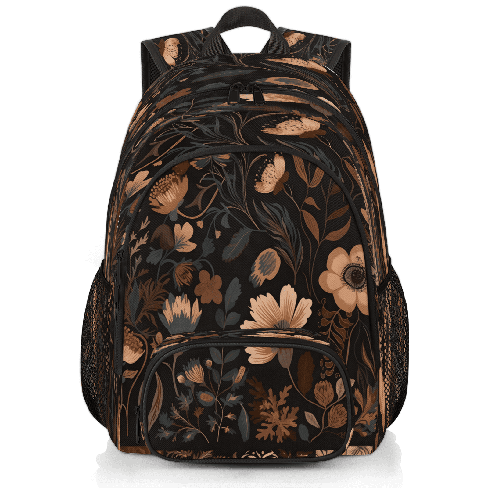 Herdesigns Floral Laptop Backpack for Women Men, 18.3 Inch Travel Work ...