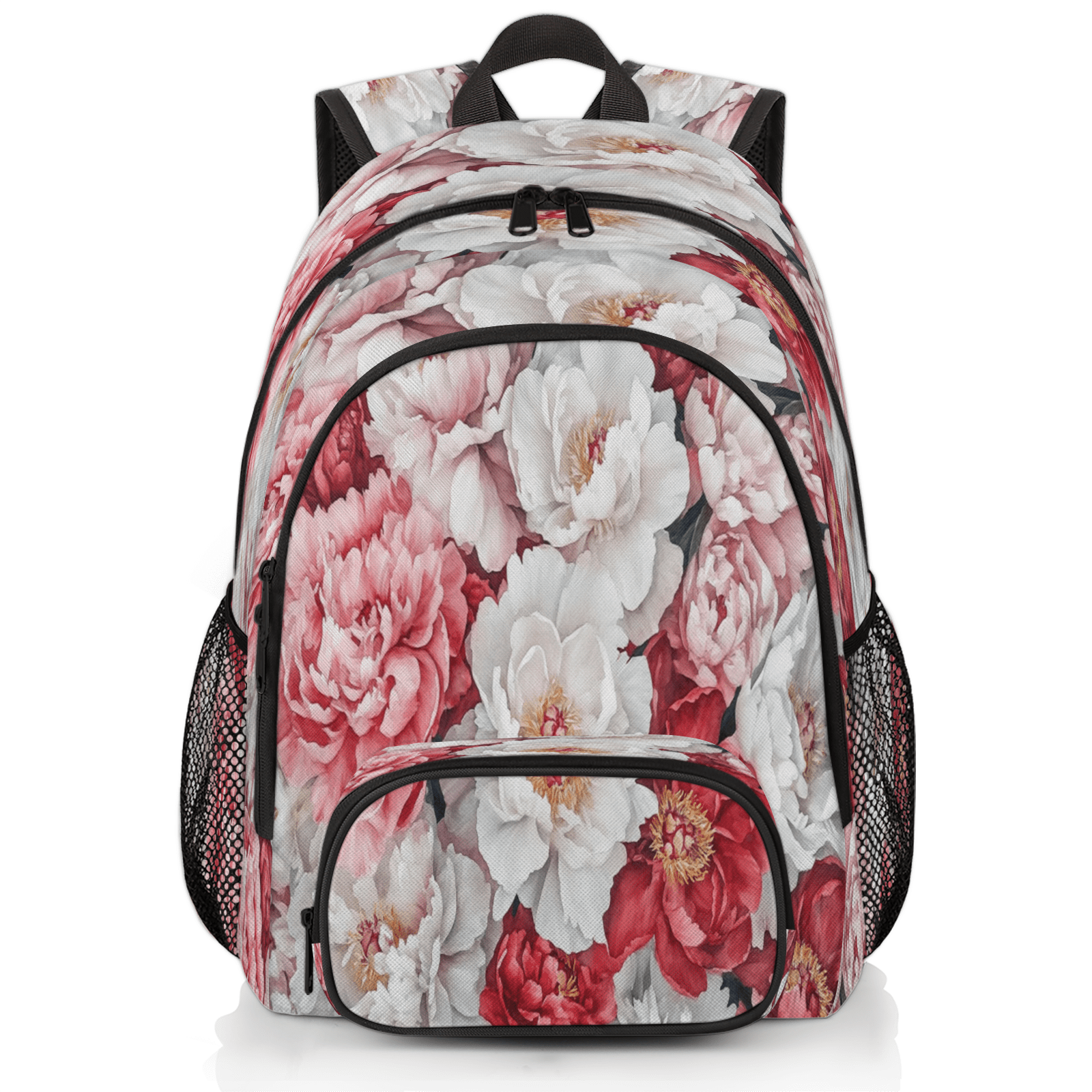 Herdesigns Flower Laptop Backpack 18.3 Inch Travel Backpack for Women ...