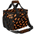 thumbnail image 1 of Herdesigns Football Rugby Large Lunch Bag Insulated Thermal Lunchbox Reusable Leakproof Cooler Bags with Shoulder Strap for Adults Men Women Work Picnic, Sports Theme, 1 of 7