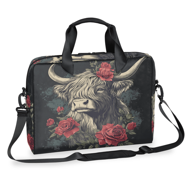 Herdesigns Funny Laptop Bag for Women Men, Computer Case Briefcase ...