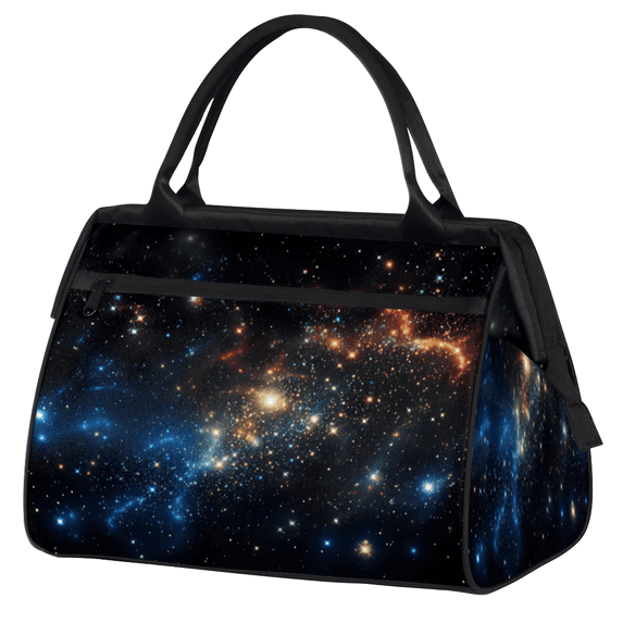 Herdesigns Galaxy Pattern Overnight Weekender Bag for Women Men Space ...