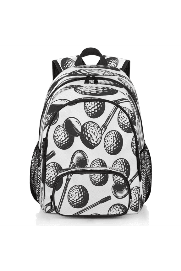 Golf Ball Golf Sports Game Laptop Backpack for Women Men, 18.3 Inch Large Computer Backpacks Fashion Teacher Nurse Bag Casual Daypack for Work Travel