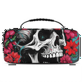 thumbnail image 1 of Herdesigns Gothic Sugar Skull Carrying Case for Nintendo Switch 2 with 20 Game Card Slots, Portable Travel Carry Case for Accessories and Console, 1 of 8