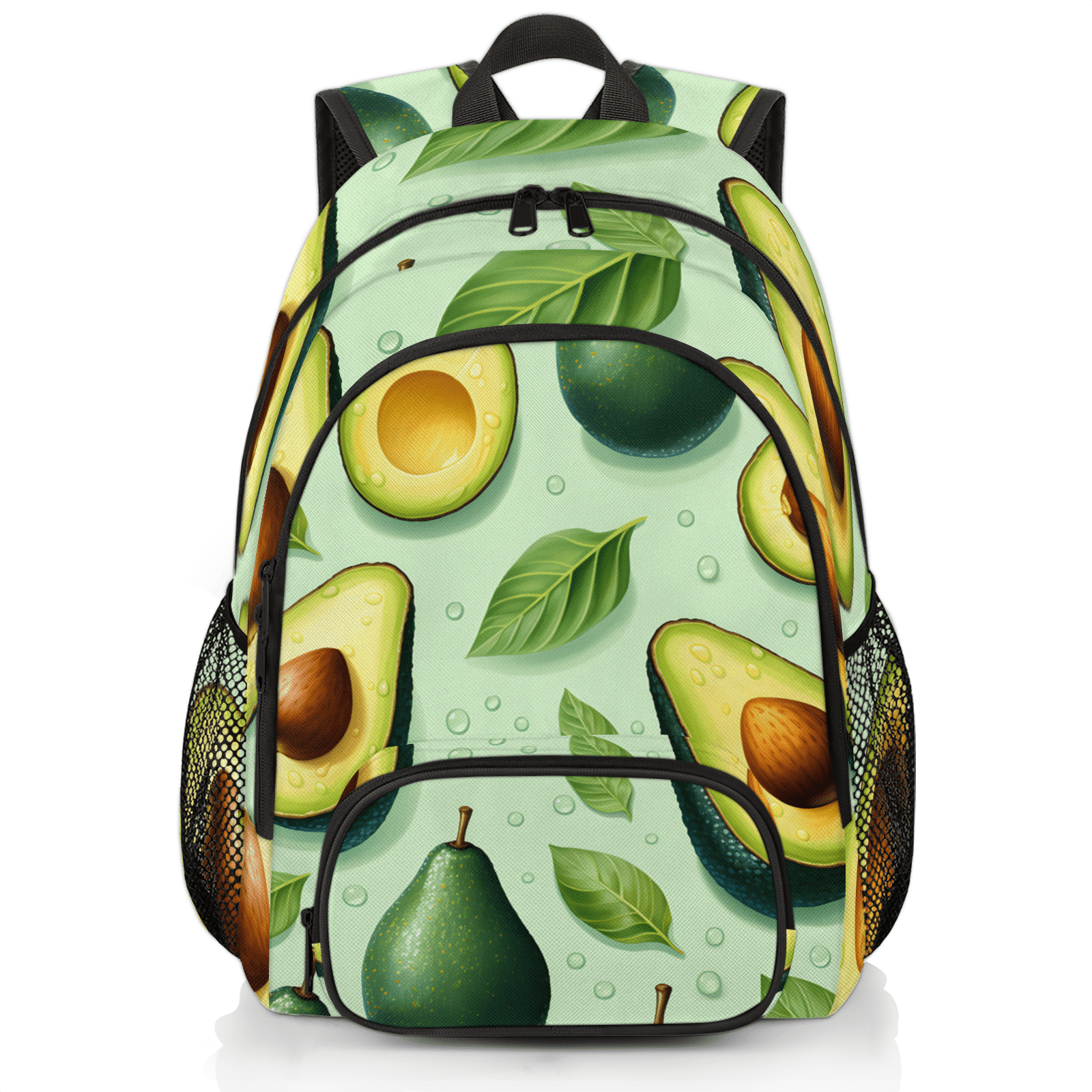 Herdesigns Green Avocado Laptop Backpack for Women Men, 18.3 Inch ...