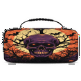 thumbnail image 1 of Herdesigns Halloween Skull Carry Case Compatible with Nintendo Switch 2, with 20 Game Card Slots, Halloween Portable Travel Carrying Case Pouch for Accessories & Games, 1 of 8