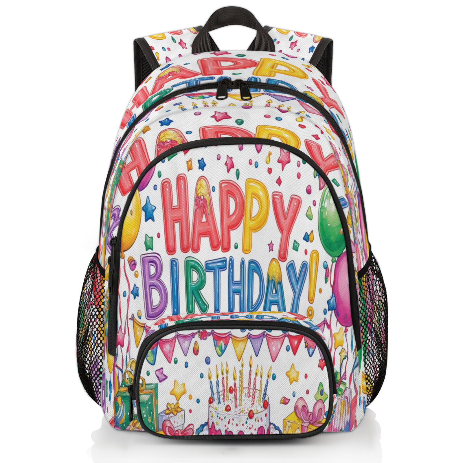 Herdesigns Happy Birthday Laptop Backpack 18.3 Inch Travel Backpack for ...