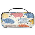 thumbnail image 1 of Herdesigns Hedgehog Colorful Carrying Case for Nintendo Switch OLED Model 2021 & Switch 2017 with 20 Game Card Slots, Portable Travel Carry Case for Accessories and Console, 1 of 8
