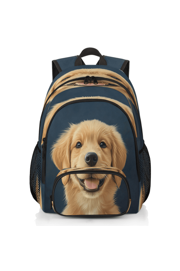 Labrador Dog Laptop Backpack 18.3 Inch Travel Backpack for Women Men, Dogs Pet Work Computer Backpacks Large Teacher Nurse Bag Casual Daypack