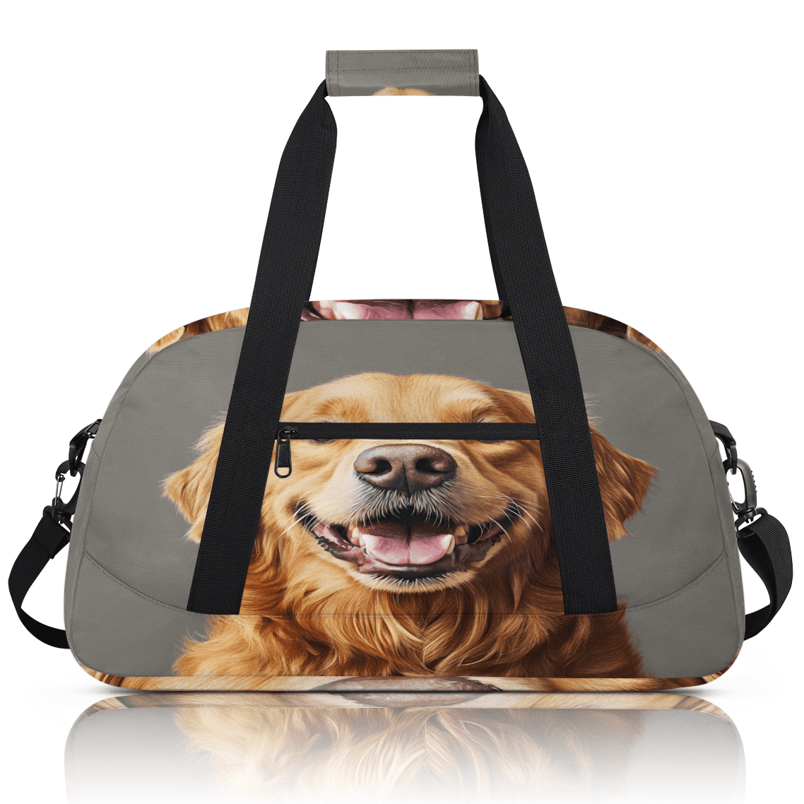 Herdesigns Labrador Dog Sports Duffle Bags Travel Duffle Bag Gym Bag Cute Weekender Travel Bag Waterproof Overnight Bag Carry On Travel Tote Bag Dance Bags