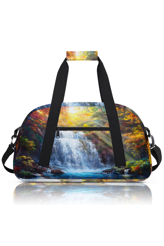 Landscape Sports Duffle Bag for Women & Men, Gym Bag Dance Bag Overnight Bag Carry On Weekender Travel Bag