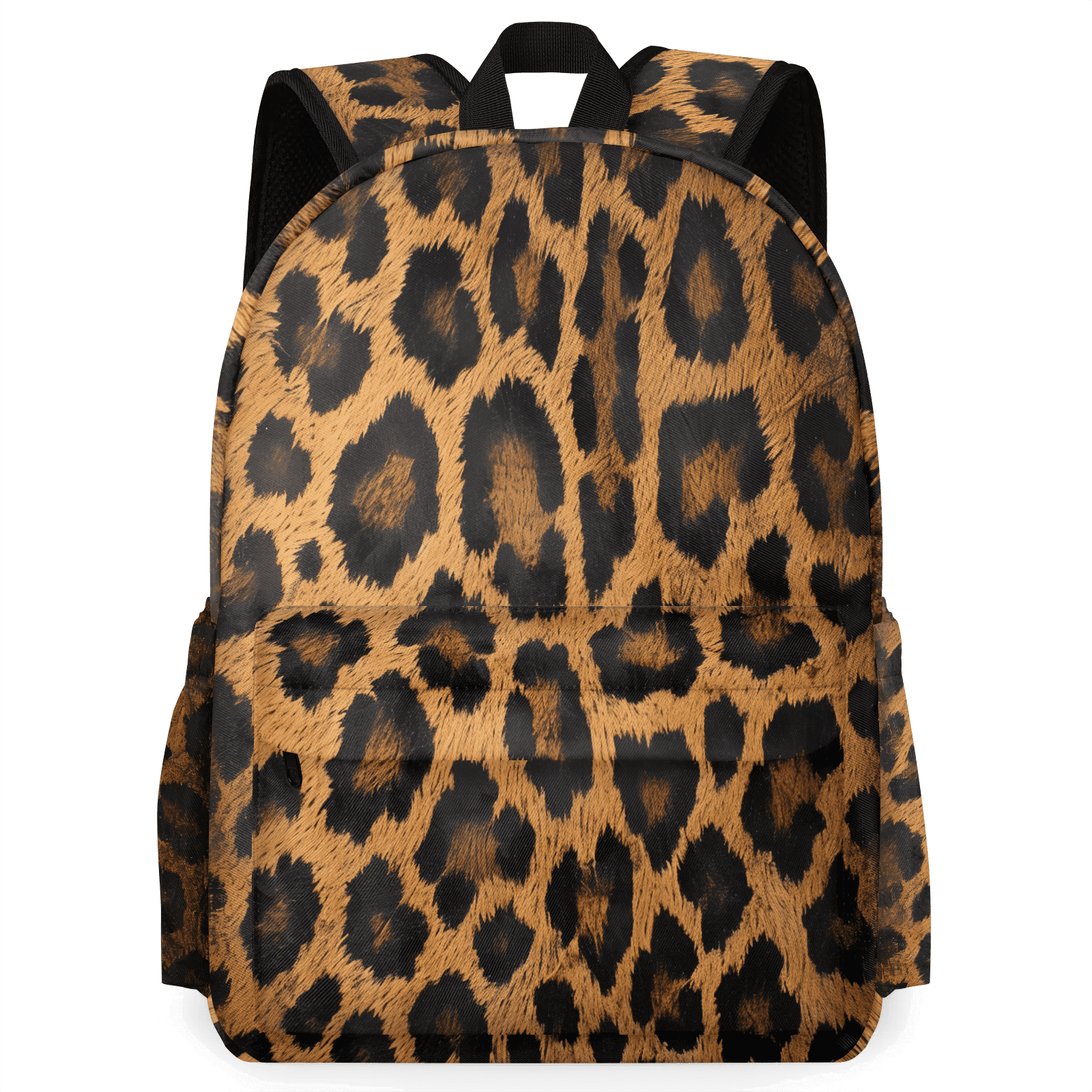 Herdesigns Leopard Print Backpack for Men Women, Lightweight Laptop Backpack 16.3 Inch Wild Safari Skin Pattern Casual Daypack for Travel Work Commuter