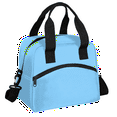 thumbnail image 1 of Herdesigns Lightskyblue Lunch Bag for Adults Men Women Insulated Reusable Lunch Box Leakproof Cooler Tote Bag with Adjustable Shoulder Strap, 1 of 6