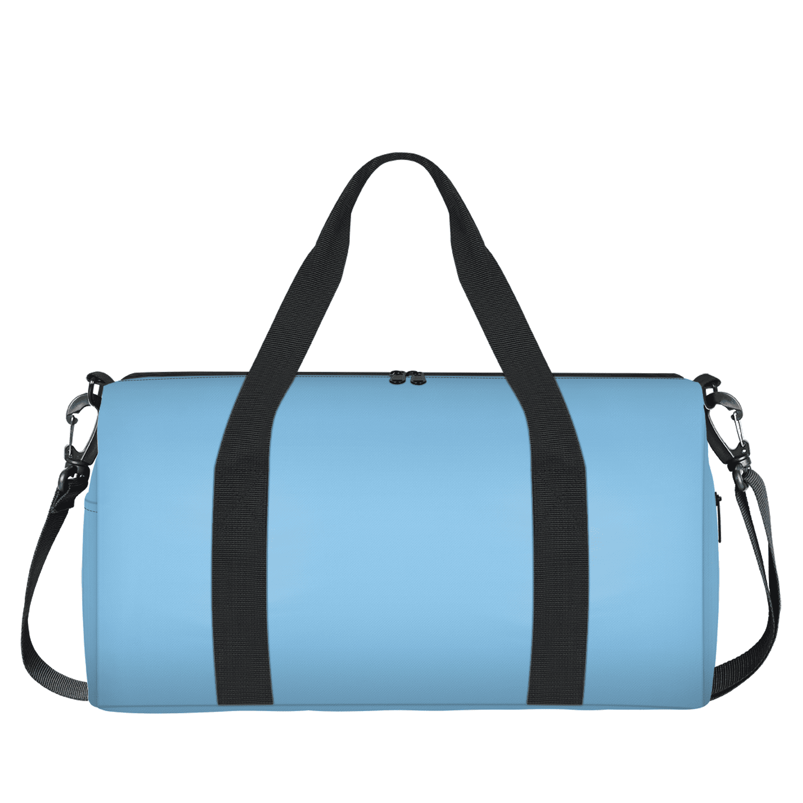 Herdesigns Lightskyblue Travel Duffle Bag Sports Yoga Weekender Overnight Carry on Workout Bags Lightweight Waterproof Gym Tote Bag for Women