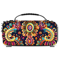 thumbnail image 1 of Herdesigns Mexica Flower Floral Carrying Case for Nintendo Switch 2 with 20 Game Card Slots, Portable Travel Carry Case for Accessories and Console, 1 of 8
