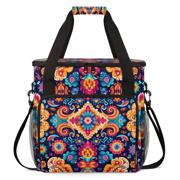 Herdesigns Mexico Floral Coffee Maker Bag Single Brewer Tote Mandala