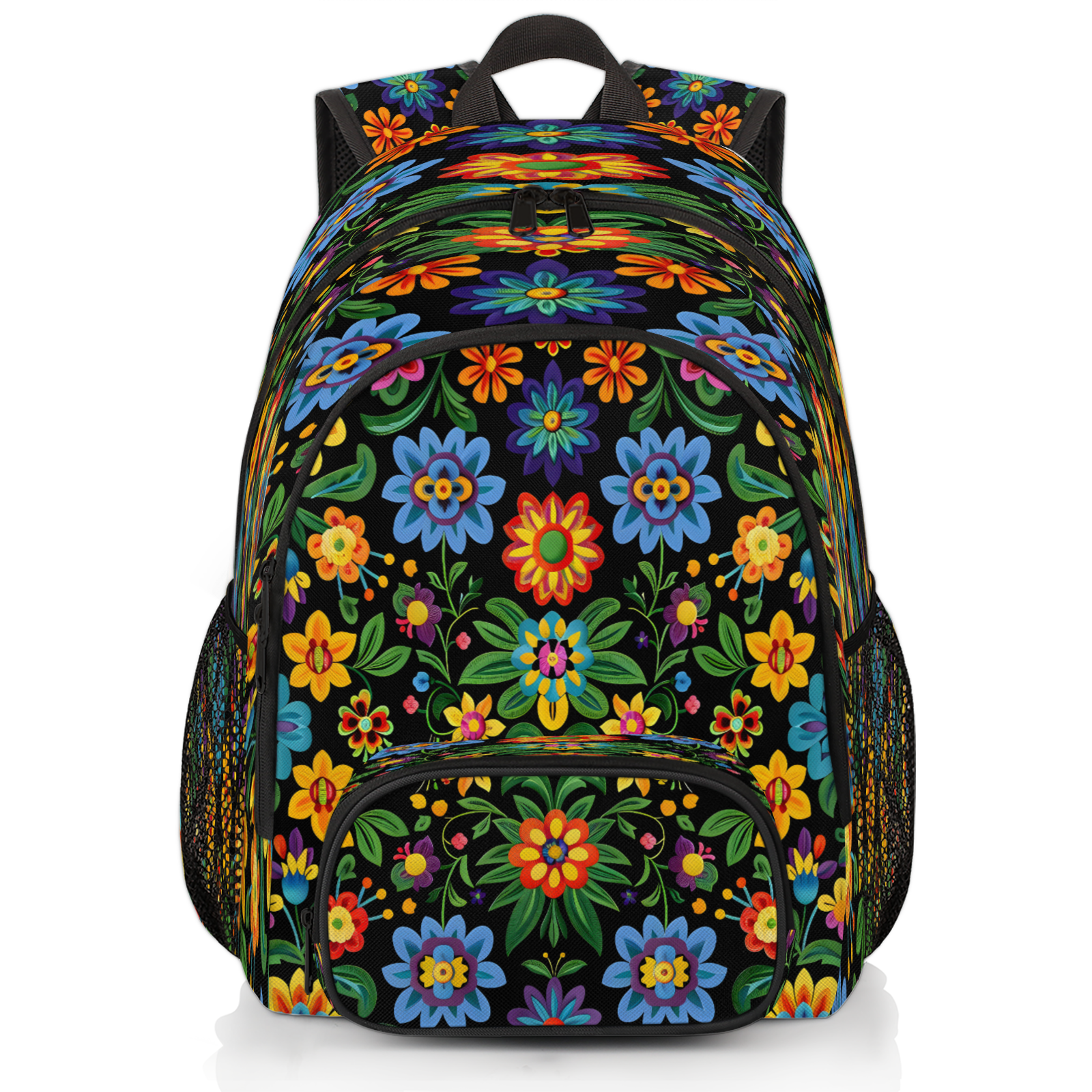 Herdesigns Mexico Floral Traditional Mexican Boho Laptop  display picture 3