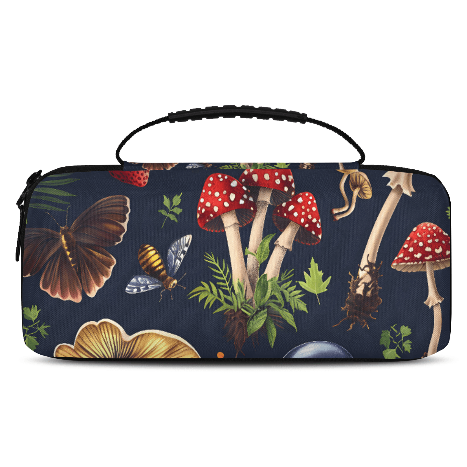 Herdesigns Mushrooms Butterfly Floral Boho Carrying Case for Nintendo ...
