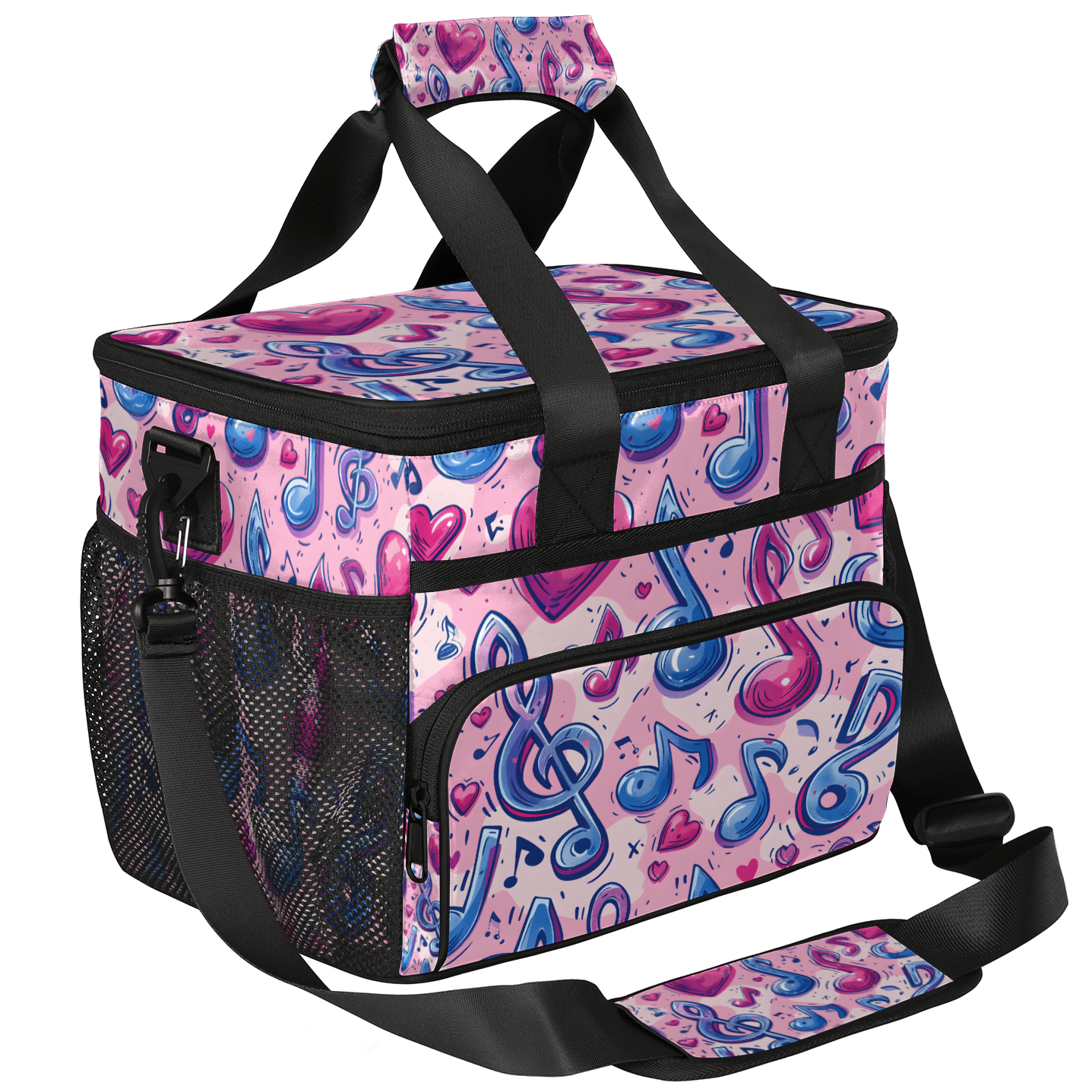 Herdesigns Musical Notes Large Lunch Bag Insulated Thermal Lunchbox ...
