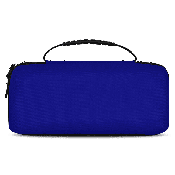 Herdesigns Navy Blue Carry Case Compatible for Nintendo Switch OLED Model 2021/Switch 2017, Protective Travel Switch Carrying Case with 20 Game Card Slots for Switch Console & Accessories