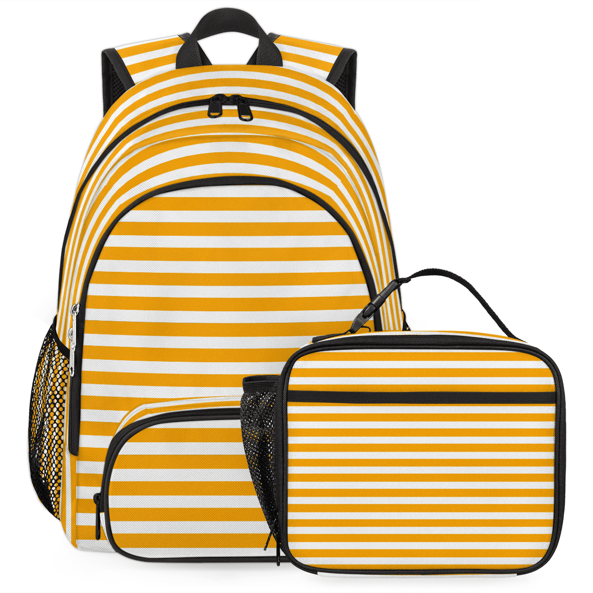 Herdesigns Tan Large Backpack Set with Lunch Box Lightweight Water  Resistant Travel Laptop Backpacks Casual Daypacks for Women Men -  Walmart.com