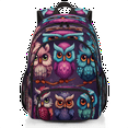 thumbnail image 1 of Herdesigns Owls Branch Laptop Backpack for Women Men, Work Computer Backpacks, 18.3 Inch Large Computer Nurse Teacher Bags Travel Casual Daypack, 1 of 8
