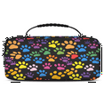 thumbnail image 1 of Herdesigns Paw Print Colorful Dog Paw Carrying Case for Nintendo Switch 2 with 20 Game Card Slots, Portable Travel Carry Case for Accessories and Console, 1 of 8