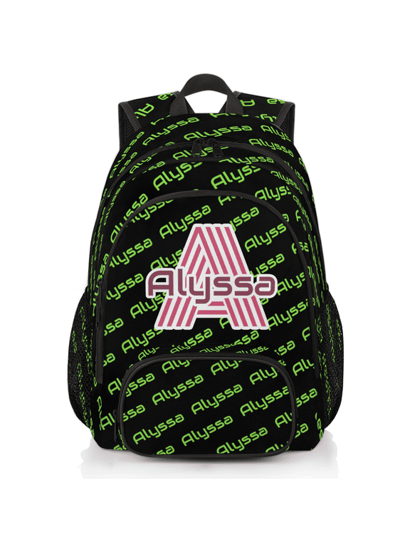 Personalized Custom Cute Backpack for Women Men, Large Computer Backpacks Fashion Teacher Nurse Bag Casual Daypack for Work Travel
