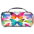 thumbnail image 1 of Herdesigns Rainbow Butterfly Carrying Case for Nintendo Switch 2 with 20 Game Card Slots, Portable Travel Carry Case for Accessories and Console, 1 of 8