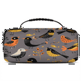 thumbnail image 1 of Herdesigns Retro Bird Print Carrying Case for Nintendo Switch OLED Model 2021 & Switch 2017 with 20 Game Card Slots, Portable Travel Carry Case for Accessories and Console, 1 of 8