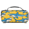 thumbnail image 1 of Herdesigns Shark Carry Case Compatible with Nintendo Switch 2017 & Oled 2021, with 20 Game Card Slots, Funny Portable Travel Carrying Case Pouch for Accessories & Games, 1 of 8